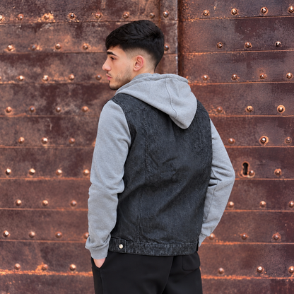 Veste denim oversize