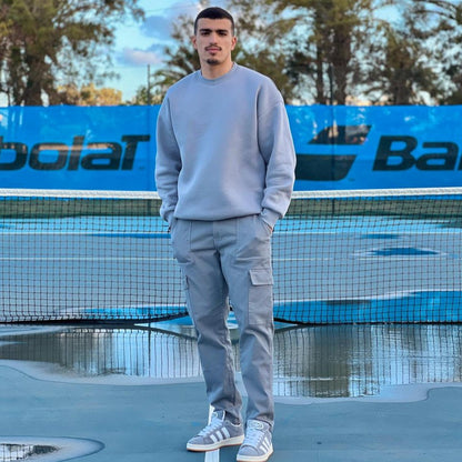 Série 8P Pantalon Cargo Taille élastiquée