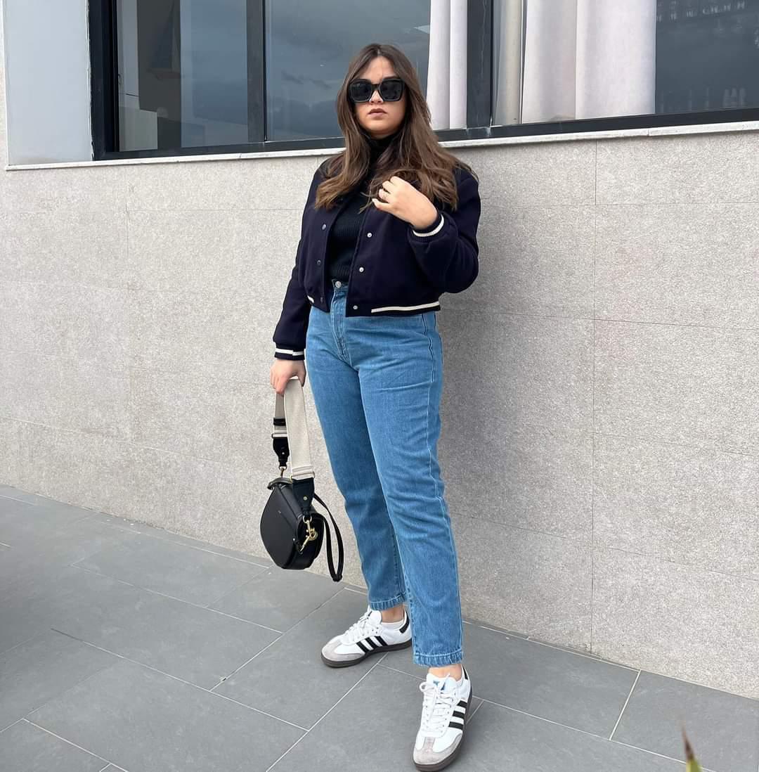 Jean Mom fit confort