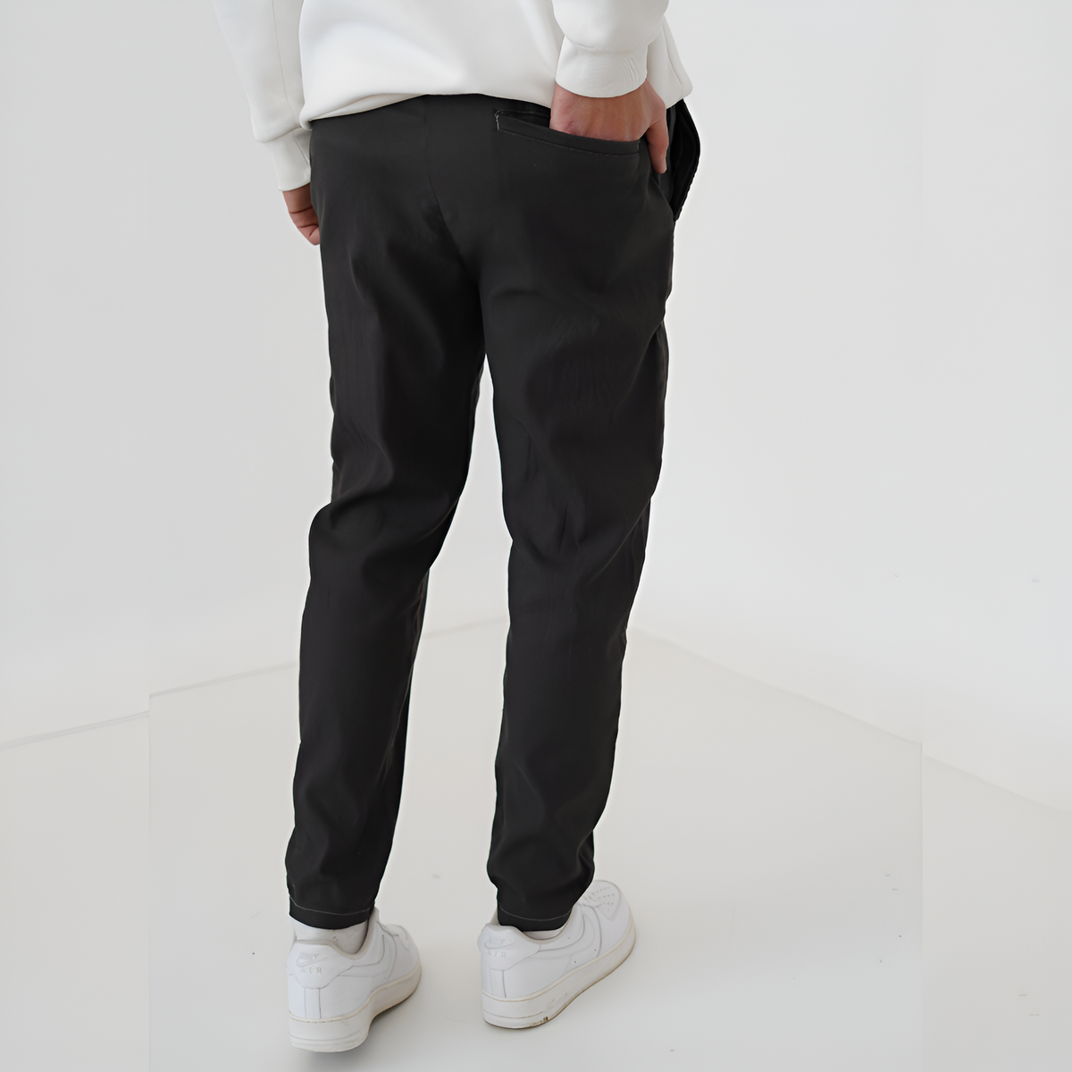 Pantalon chino confort grande taille