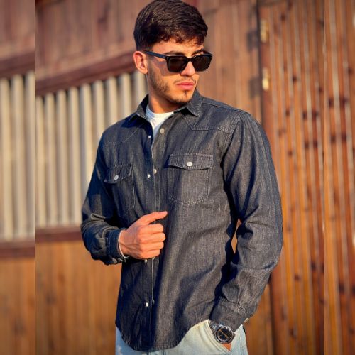 Surchemise Homme Denim