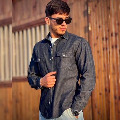 Surchemise Homme Denim