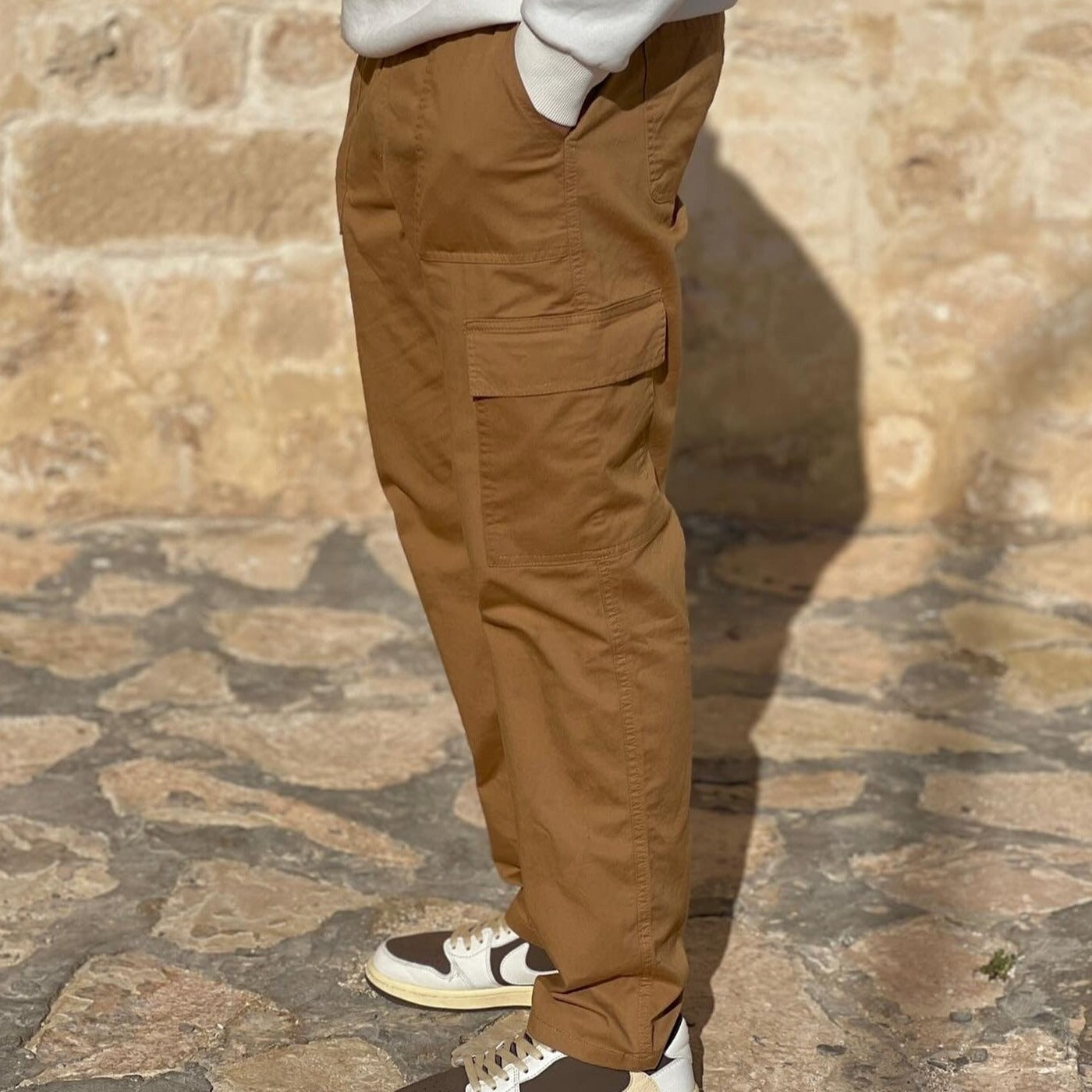 Série 8P Pantalon Cargo Taille élastiquée